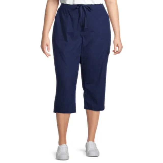 St. John's Bay Mid Rise Plus Utility Cargo Capris