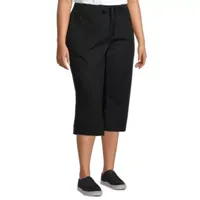 St. John's Bay Mid Rise Plus Utility Cargo Capris