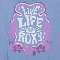 Roxy Big Girls Crew Neck Long Sleeve Graphic T-Shirt