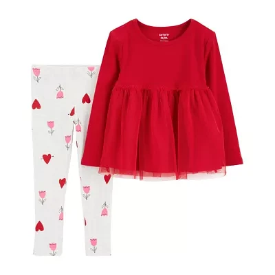 Carter's Baby Girls 2-pc. Pant Set