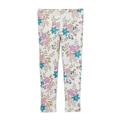 Carter's Toddler Girls Floral Full Length Leggings