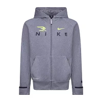 Nike 3BRAND by Russell Wilson Big Boys Fleece Zipper Hoodie