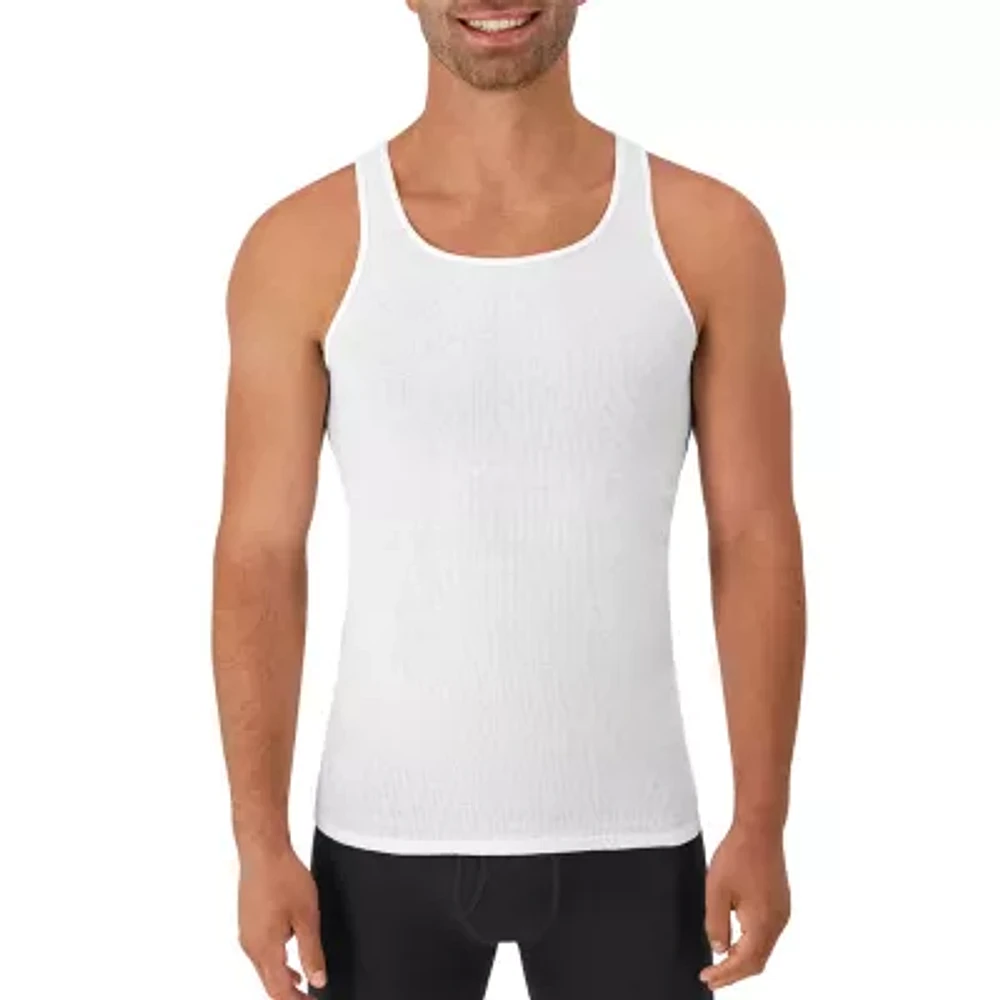 Hanes Comfortsoft Mens 4 Pack Tank