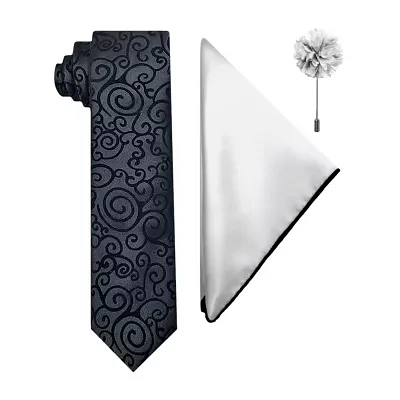 J. Ferrar Scroll Tie Set