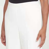 Alfred Dunner Copenhagen Womens Comfort Waistband Straight Corduroy Pant
