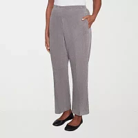 Alfred Dunner Copenhagen Womens Comfort Waistband Straight Corduroy Pant