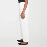 Alfred Dunner Copenhagen Womens Comfort Waistband Straight Corduroy Pant