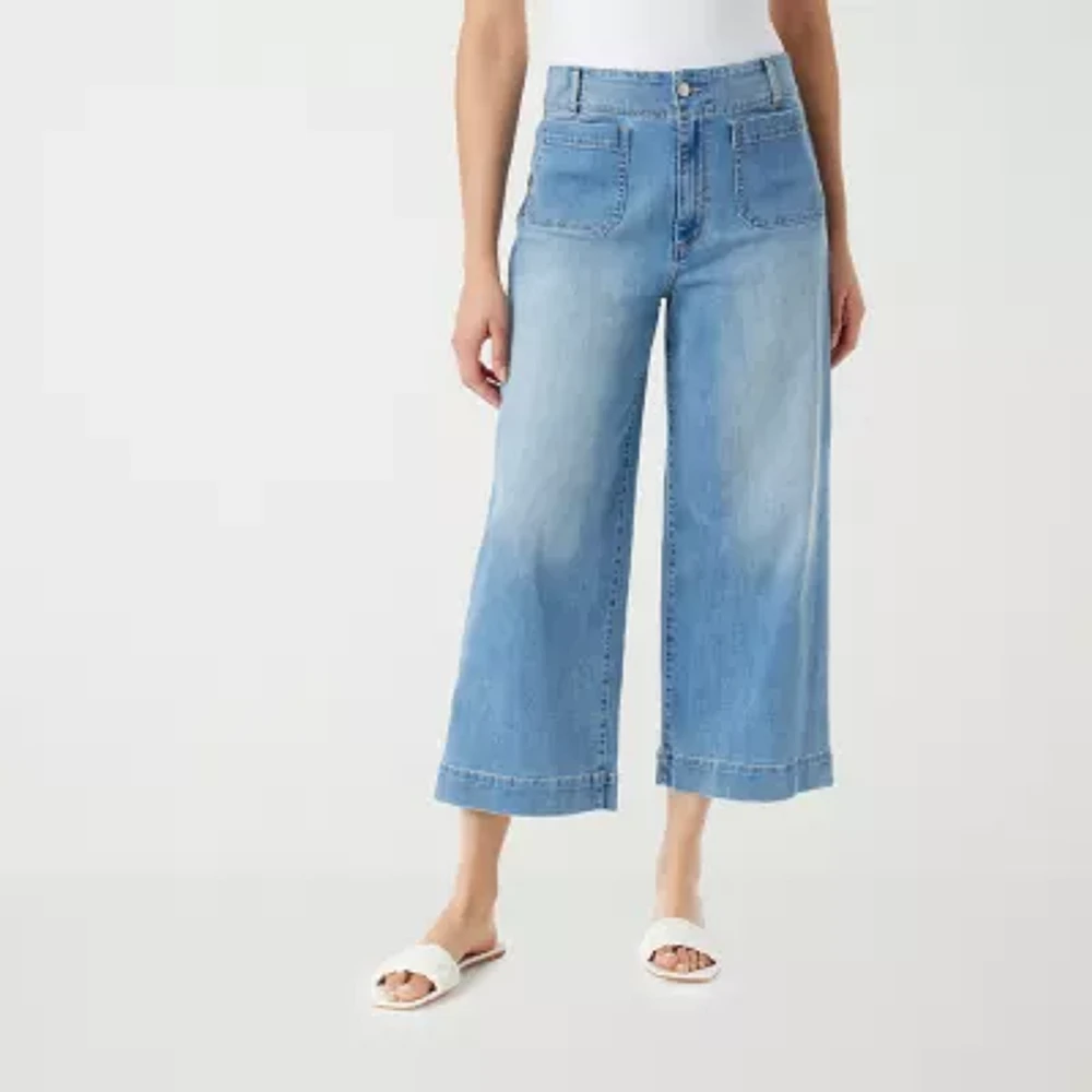 Gloria Vanderbilt High Rise Cropped Pants