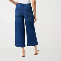 Gloria Vanderbilt Womens High Rise Modern Fit Cropped Pant
