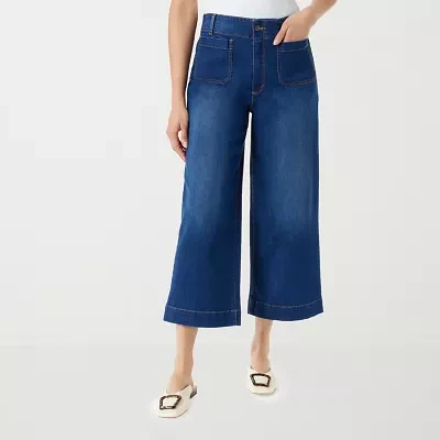 Gloria Vanderbilt Womens High Rise Modern Fit Cropped Pant