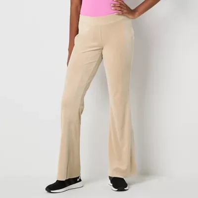 Juicy By Couture Womens Mid Rise Flare Track Pant-Juniors