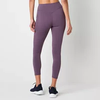 Xersion EverRestore Womens High Rise Moisture Wicking Cropped Legging