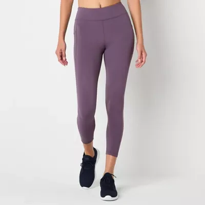 Xersion EverRestore Womens High Rise Moisture Wicking Cropped Legging