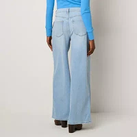 a.n.a Womens Highest Rise Wide Leg Jean