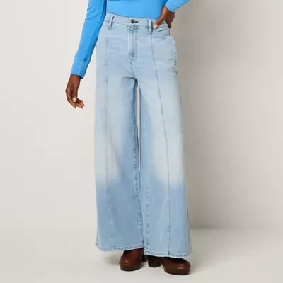 a.n.a Womens Highest Rise Wide Leg Jean