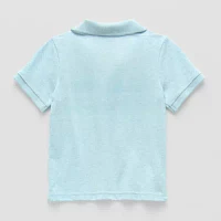 Okie Dokie Toddler & Little Boys Short Sleeve Polo Shirt