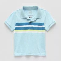 Okie Dokie Toddler & Little Boys Short Sleeve Polo Shirt