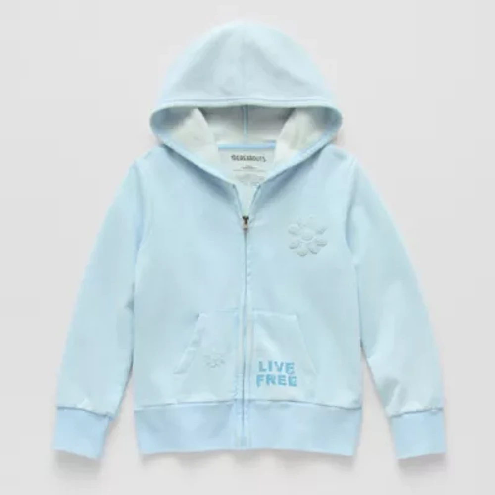 Thereabouts Little & Big Girls Fleece Zipper Hoodie