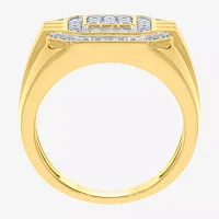 Mens / CT. T.W. Natural Diamond 10K Gold Fashion Ring