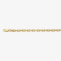 14K Gold Inch Hollow Link Chain Bracelet