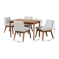 Nexus Dining Room Collection 5-pc. Rectangular Set