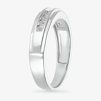 3.5MM 1/4 CT. T.W. Natural White Diamond 14K Gold Wedding Band