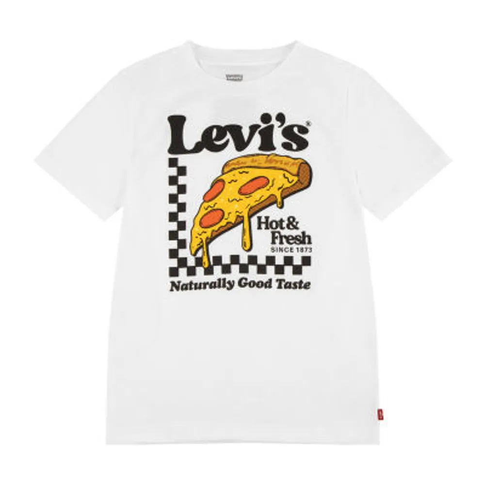 Levi's Big Boys Round Neck Short Sleeve Graphic T-Shirt