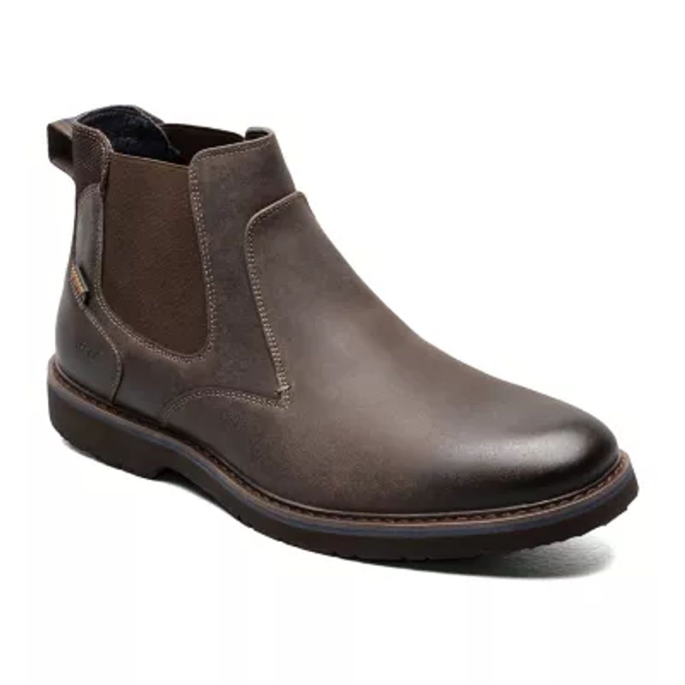 Nunn Bush Mens Dakoda Chelsea Boot Flat Heel Boots