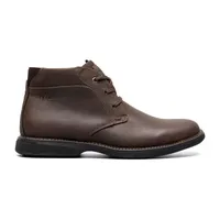 Nunn Bush Mens Otto Pt Chukka Flat Heel Boots