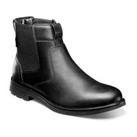 Nunn Bush Mens 1912 Pt Chelsea Flat Heel Boots