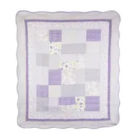 Donna Sharp Lavender Rose Extra Weight Throw