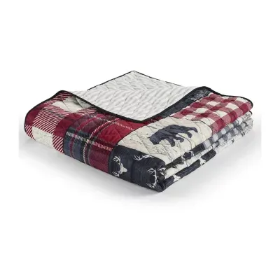 Your Lifestyle By Donna Sharp Timber Washable Reversible Lightweight Throw