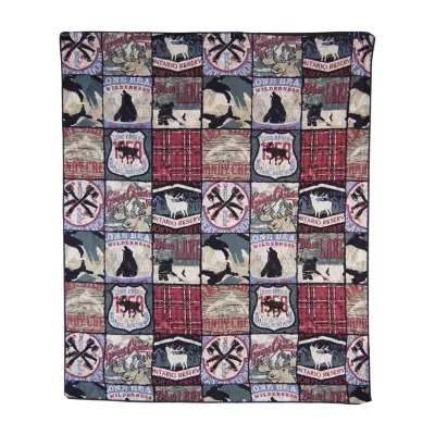 Your Lifestyle By Donna Sharp The Great Outdoors Reversible Lightweight Throw