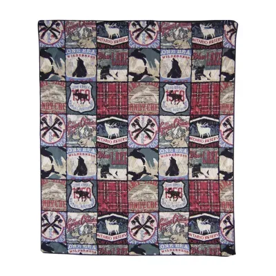 Your Lifestyle By Donna Sharp The Great Outdoors Washable Reversible Lightweight Throw