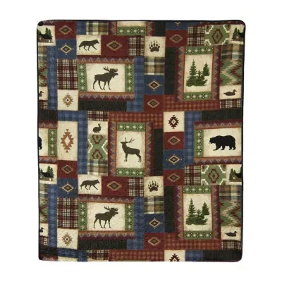 Your Lifestyle By Donna Sharp Forest Grove Reversible Lightweight Throw