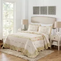 Mary Jane's Home Prarie Bloom Bedspread