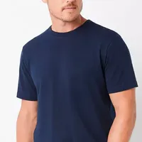 St. John's Bay Super Soft Mens Crew Neck Short Sleeve T-Shirt