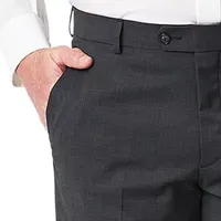 Stafford Coolmax All Season Ecomade Mens Slim Fit Flat Front Suit Pants