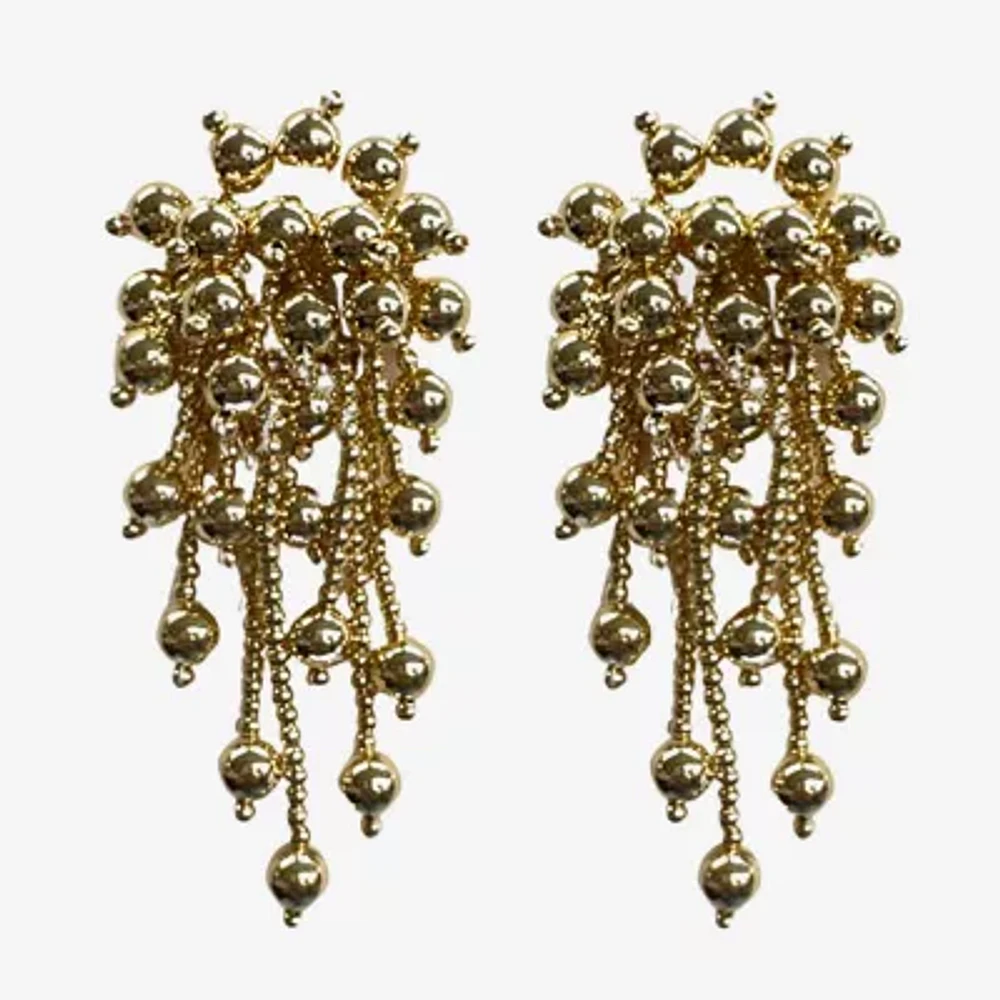 Bijoux Bar Shaky Ball Drop Earrings