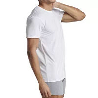 Fruit of the Loom Mens 4 Pack Short Sleeve Crew Neck Moisture Wicking T-Shirt