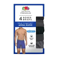 Fruit of the Loom Mens 4 Pack Boxer Briefs