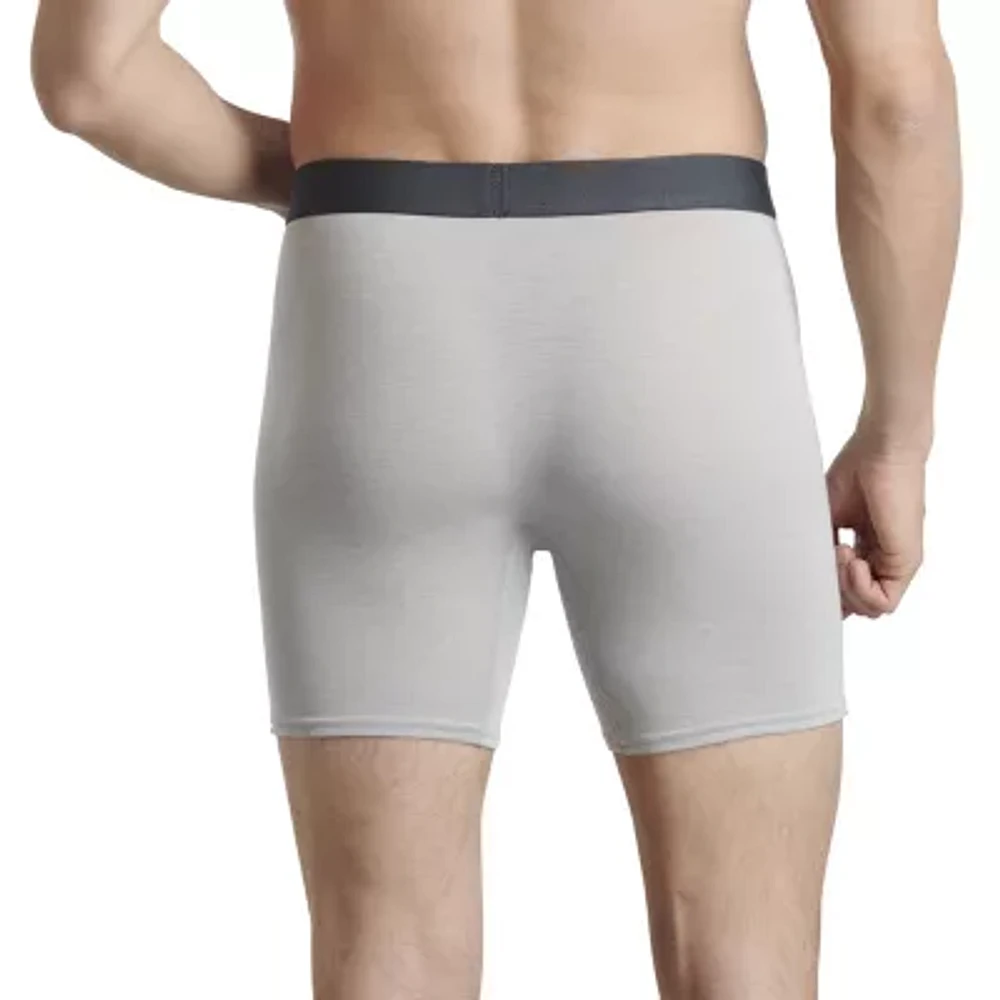 Fruit of the Loom Mens 4 Pack Boxer Briefs