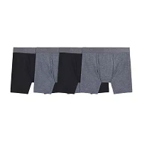 Fruit of the Loom 360 Stretch Coolsoft Mens 4 Pack Boxer Briefs