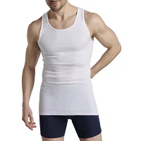 Fruit of the Loom Premium Cotton Mens 4 Pack Tank