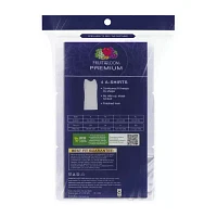 Fruit of the Loom Premium Cotton Mens 4 Pack Tank