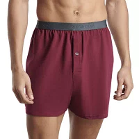 Fruit of the Loom Premium Cotton Knit Mens 4 Pack Boxers