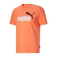 PUMA Mens Crew Neck Short Sleeve T-Shirt