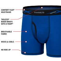 Hanes Sport Little & Big Boys 5 Pack X-Temp Boxer Briefs