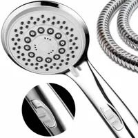 HotelSpa® High-Power Spiral 7-Setting Luxury HandShower with Patented ON/OFF Pause Switch
