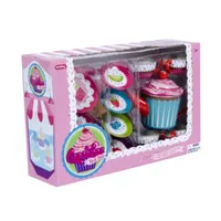 Schylling Cupcake Tin Tea Set Housekeeping Toy